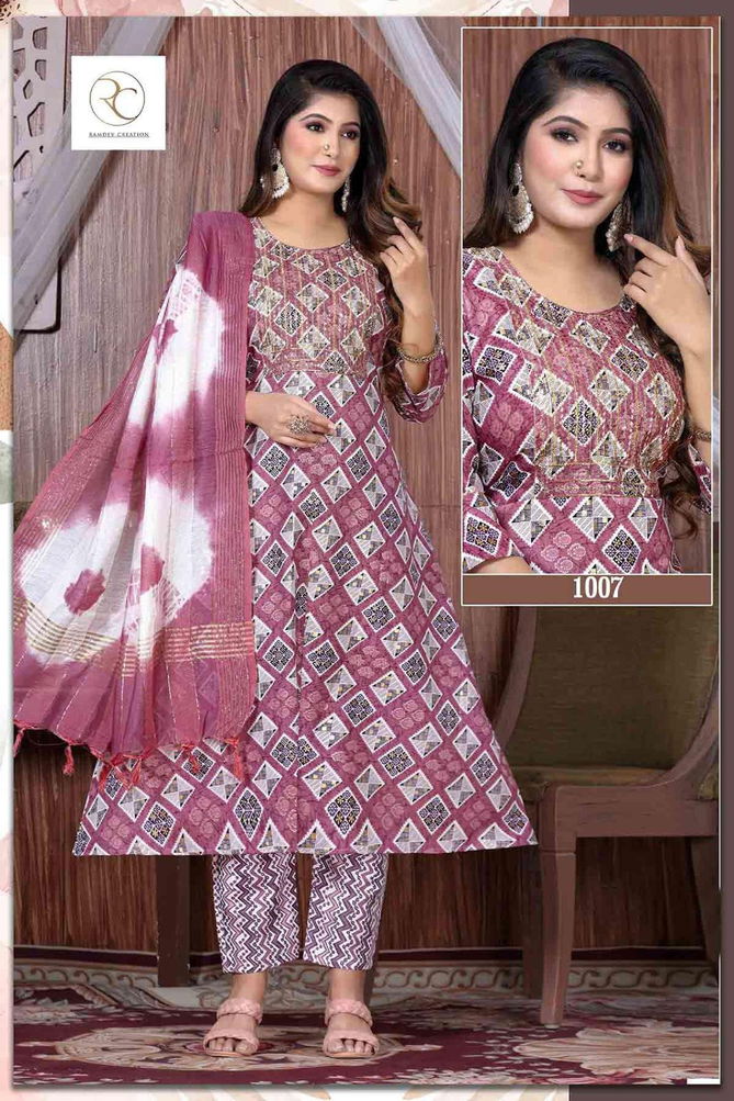 Rc Rangrez 1001-1008 Printed Readymade Catalog